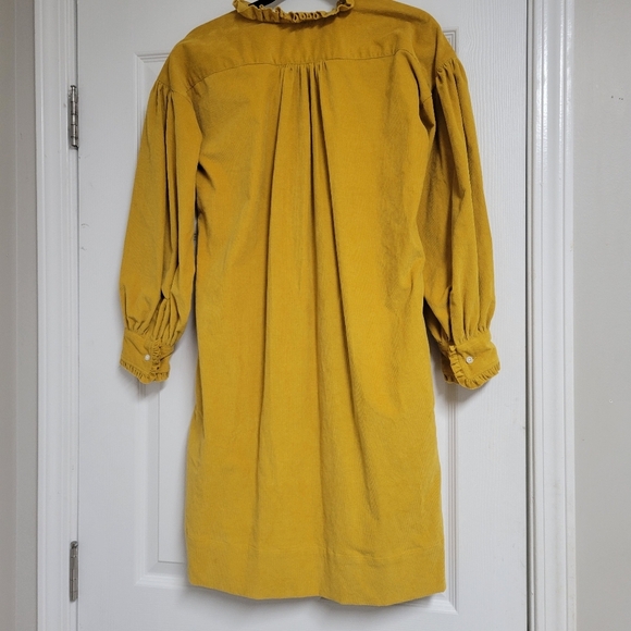 Ann Mashburn Nicky Popover Corduroy Dress. - Picture 2 of 10